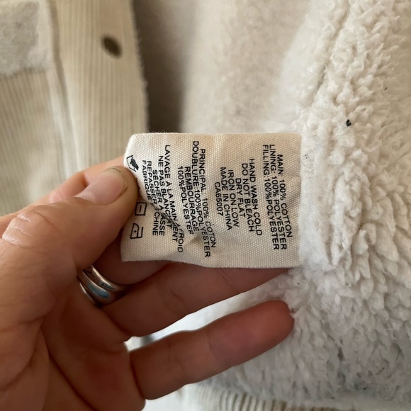 Jackson Rowe faux shearling flicker jacket, good condition, size XSmall - Picture 9 of 9